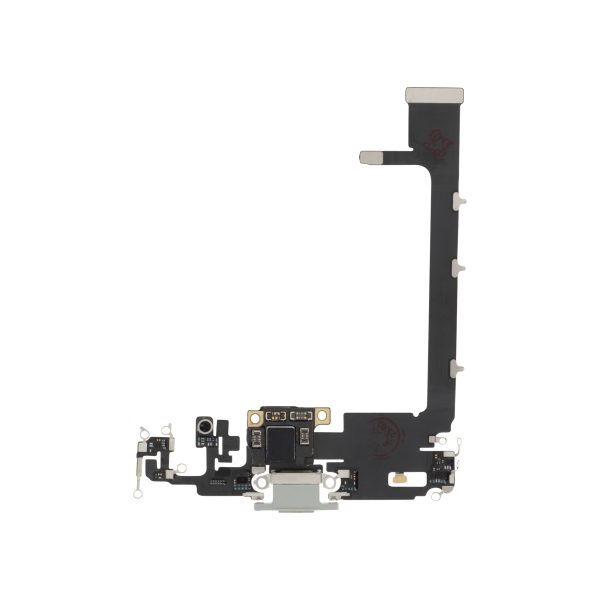 Flex do Conector de Carga Branco para iPhone 11 Pro Max - OEM ReLife