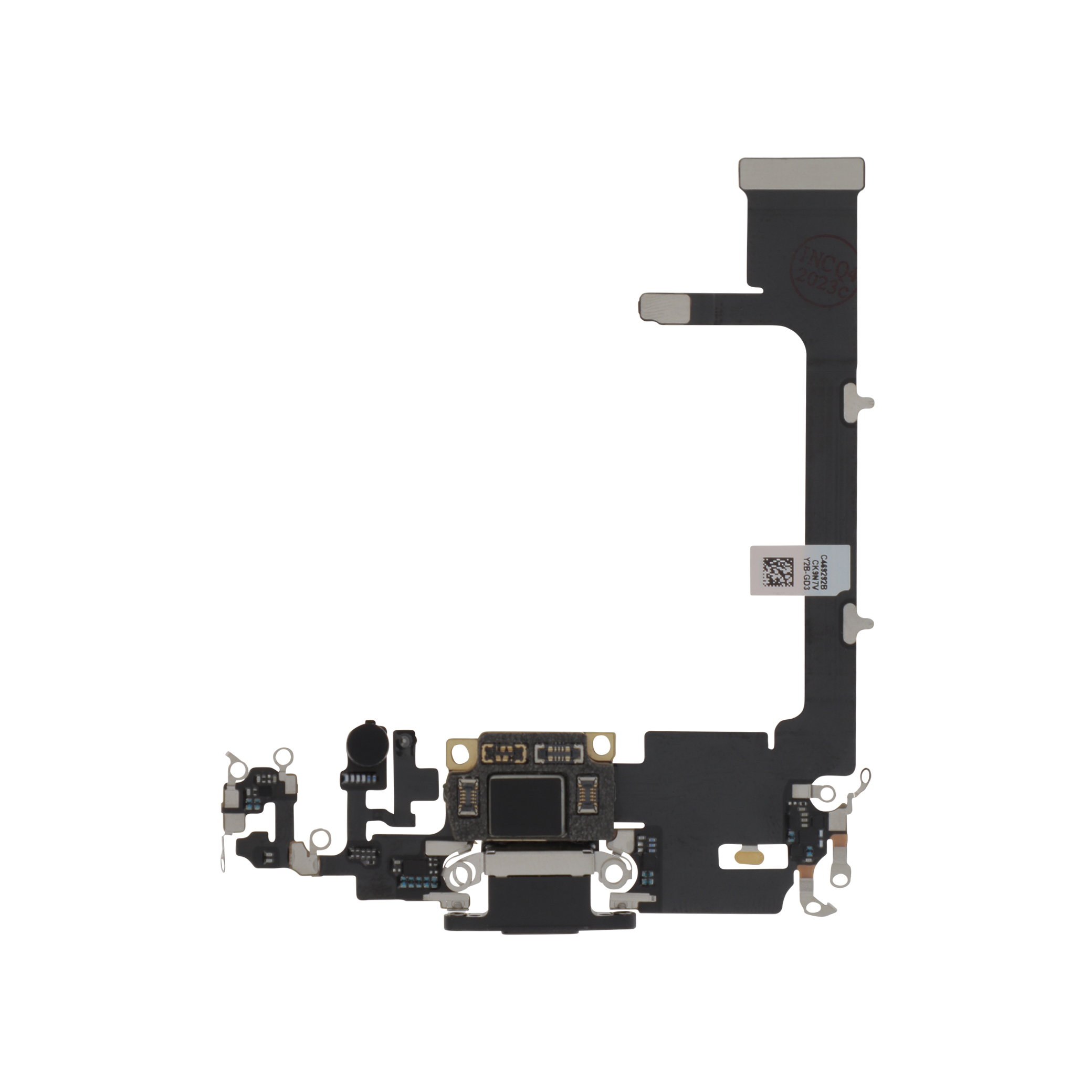 3701344063061-0000_1 Flex do Conector de Carga para iPhone 11 Pro Preto - OEM ReLife - Image 1