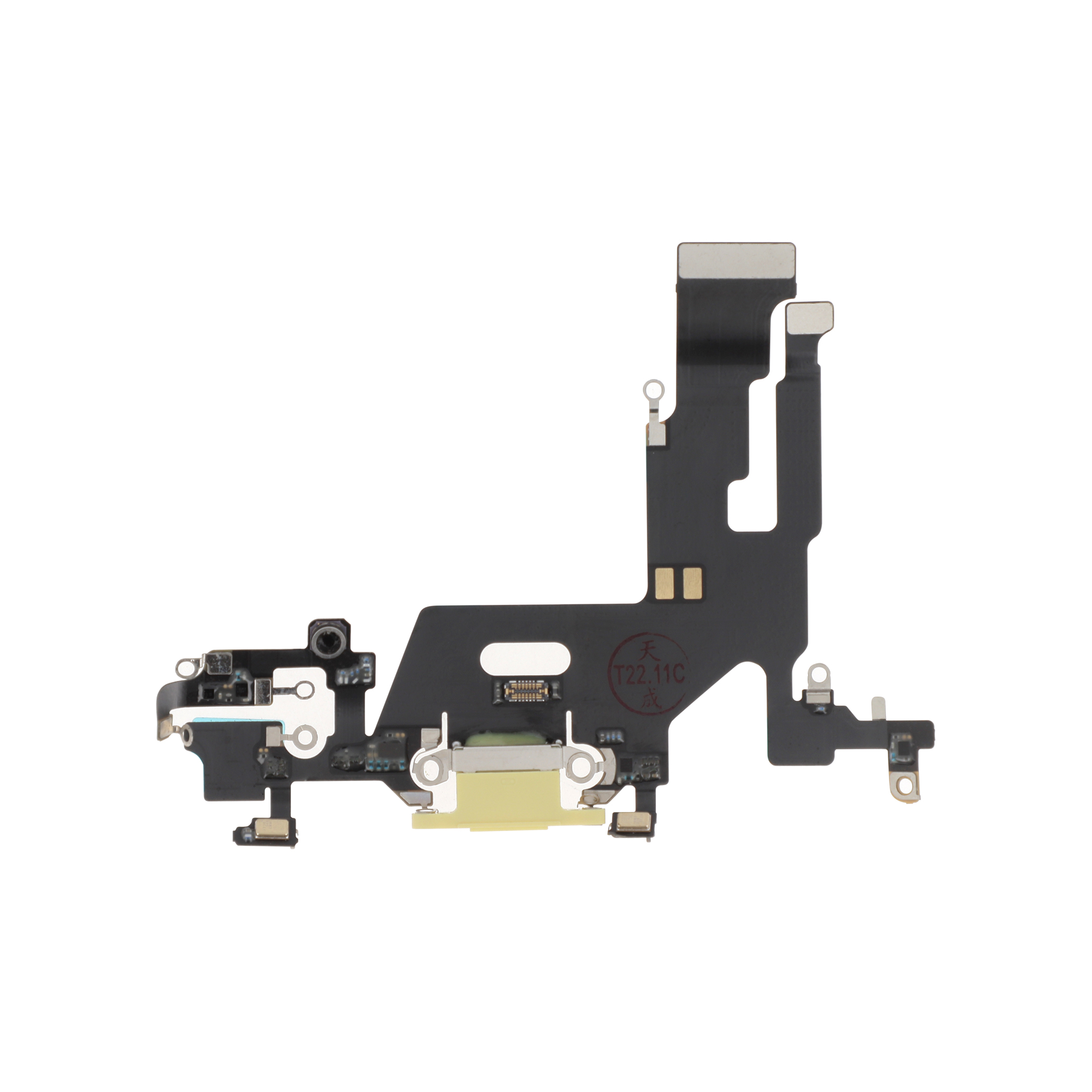 3701344063085-0000 Flex do Conector de Carga Amarelo para iPhone 11 - OEM ReLife - Image 1