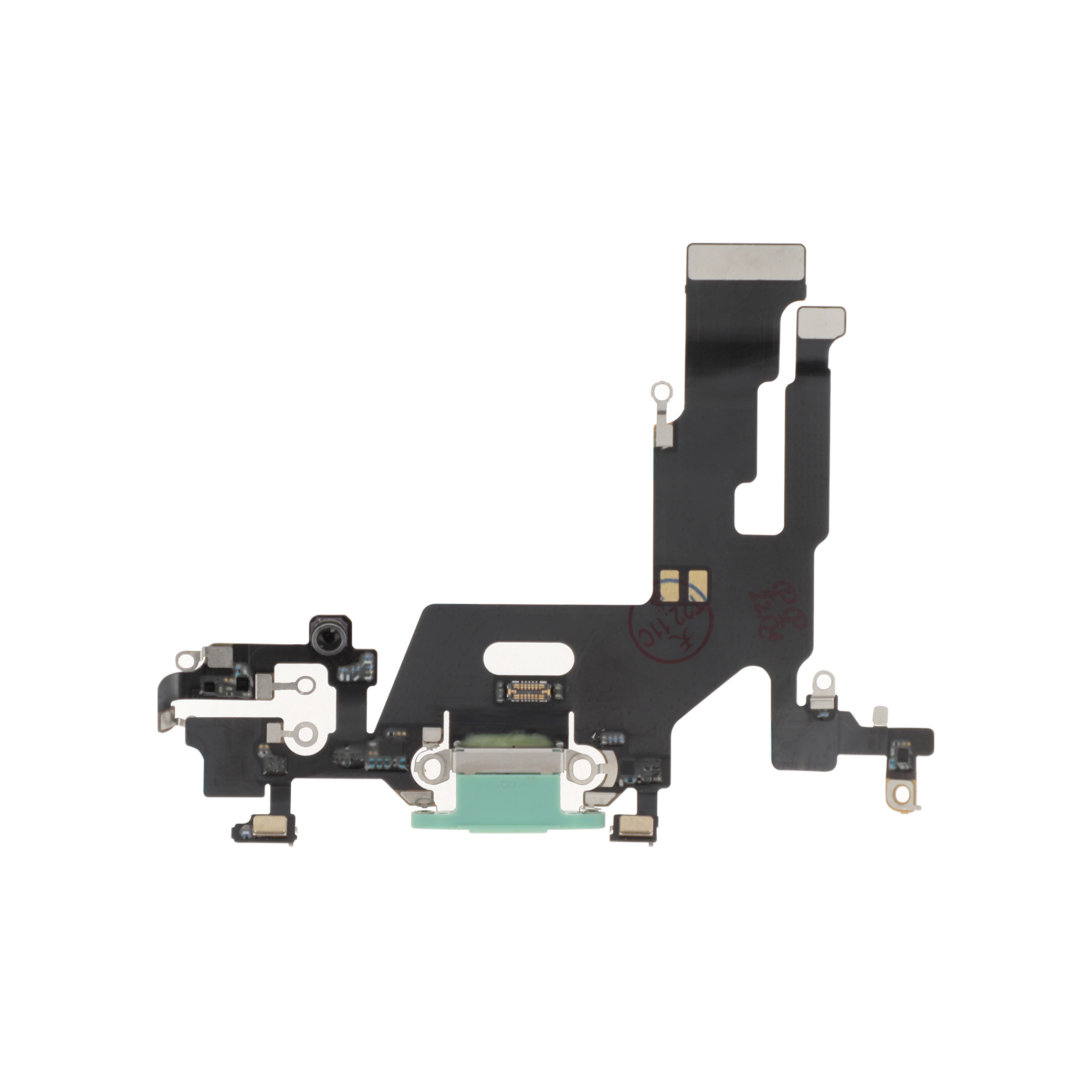 3701344063092-0000 Flex do Conector de Carga Verde para iPhone 11 - OEM ReLife - Image 1
