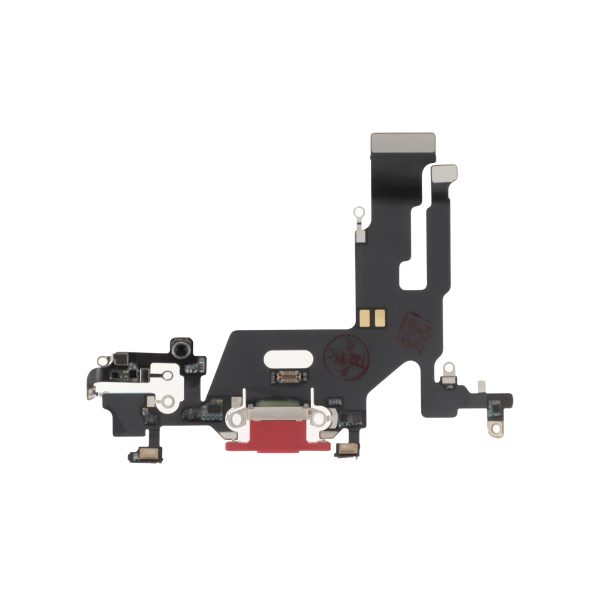 Flex do Conector de Carga Vermelho para iPhone 11 - OEM ReLife