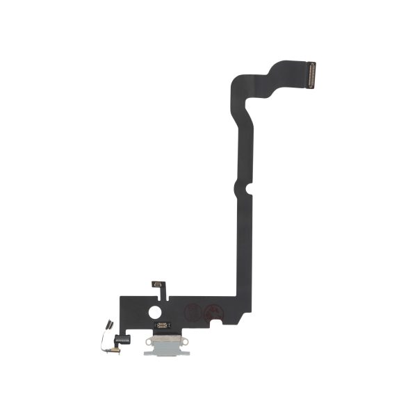 Flex do Conector de Carga Branco para iPhone XS Max - OEM ReLife