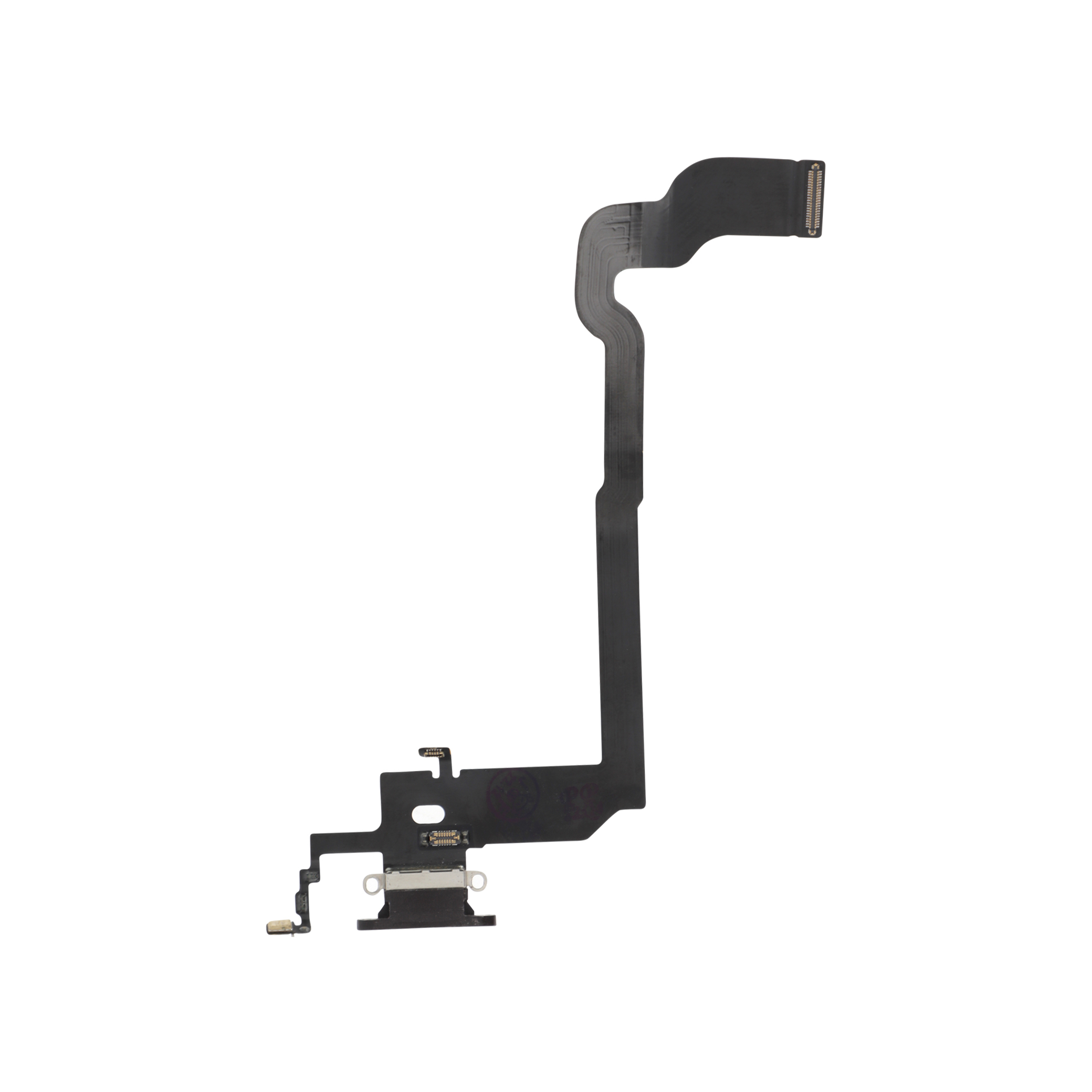 3701344063269-0000_1 Flex do Conector de Carga para iPhone X Preto - OEM ReLife - Image 1
