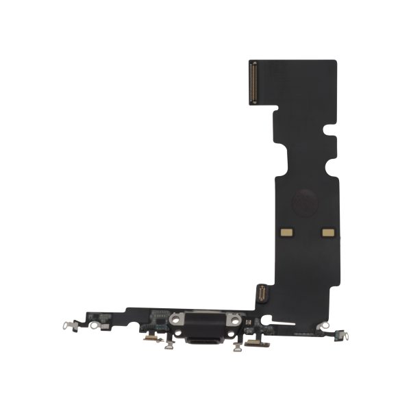 Flex do Conector de Carga Preto para iPhone 8 Plus - OEM ReLife