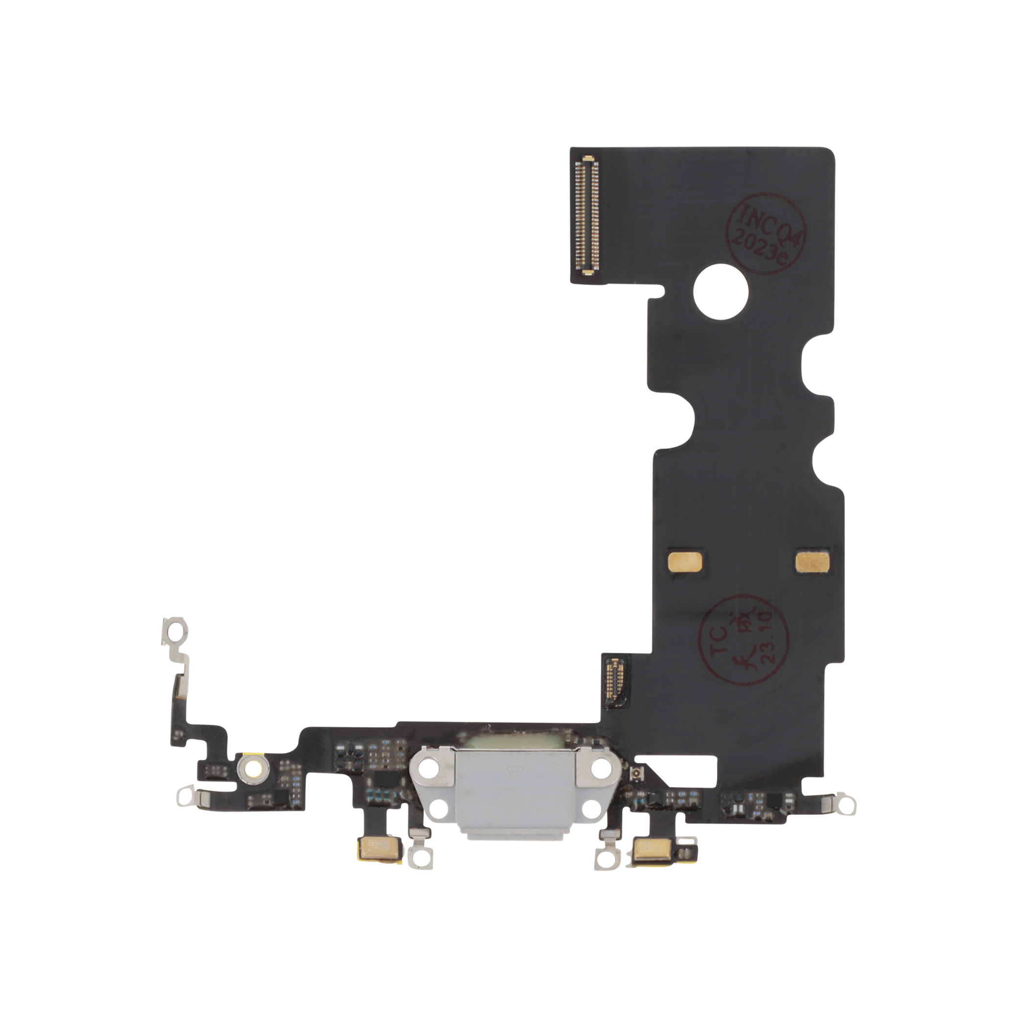3701344063337-0000 Flex do Conector de Carga Branco para iPhone 8 - OEM ReLife - Image 1