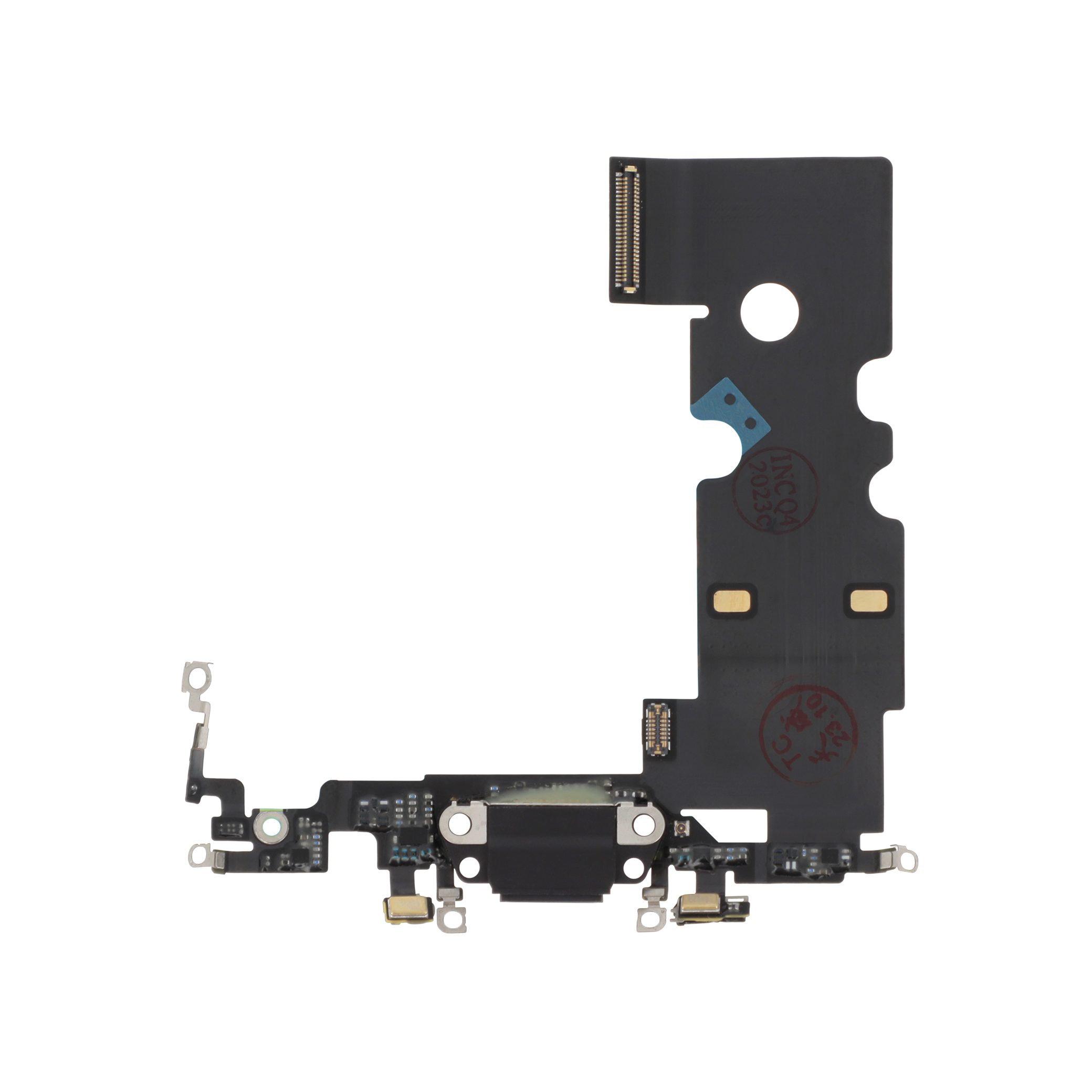 3701344063344-0001 Flex do Conector de Carga Preto para iPhone 8 - OEM ReLife - Image 1