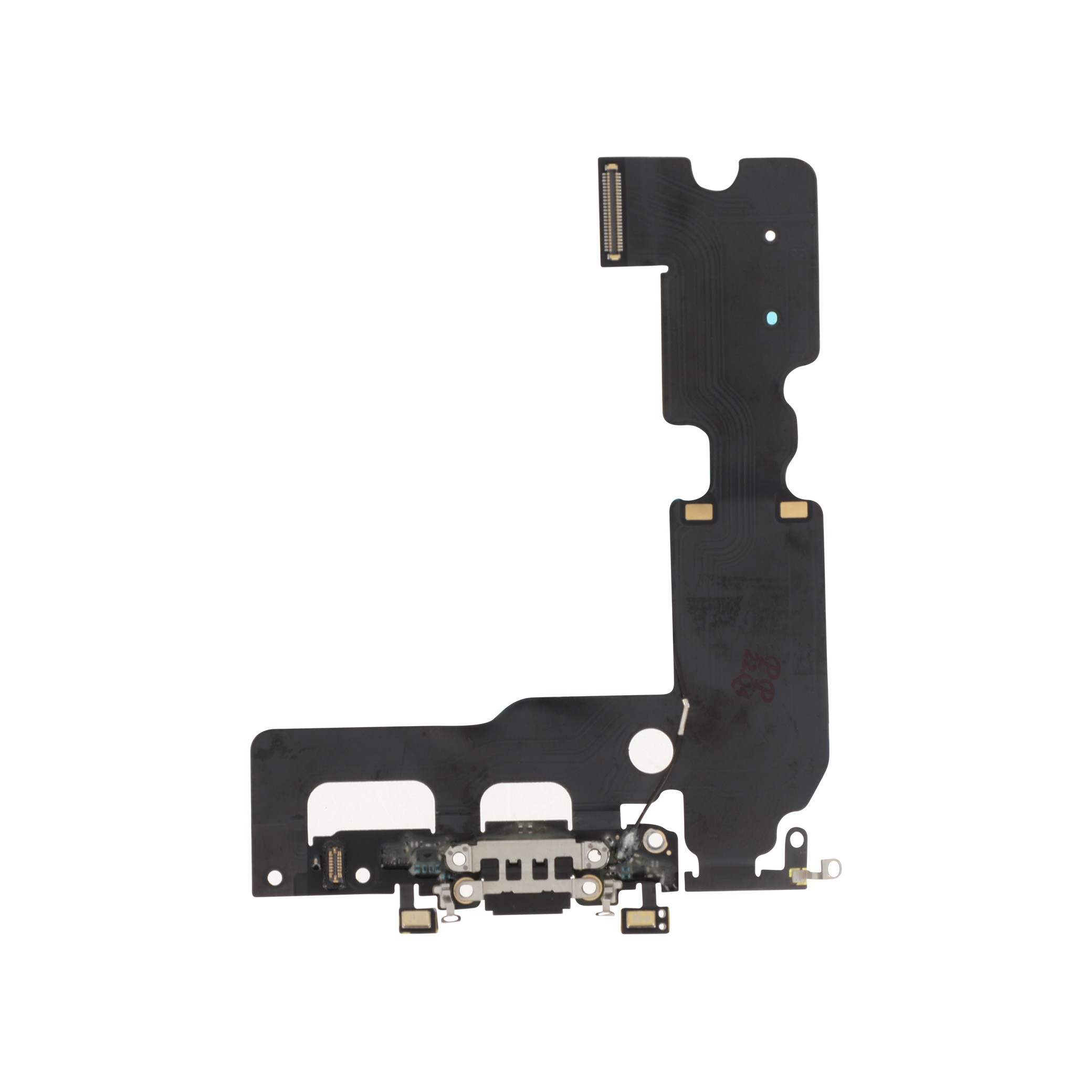 3701344063375-0001 Flex do Conector de Carga Preto para iPhone 7 Plus - OEM ReLife - Image 1