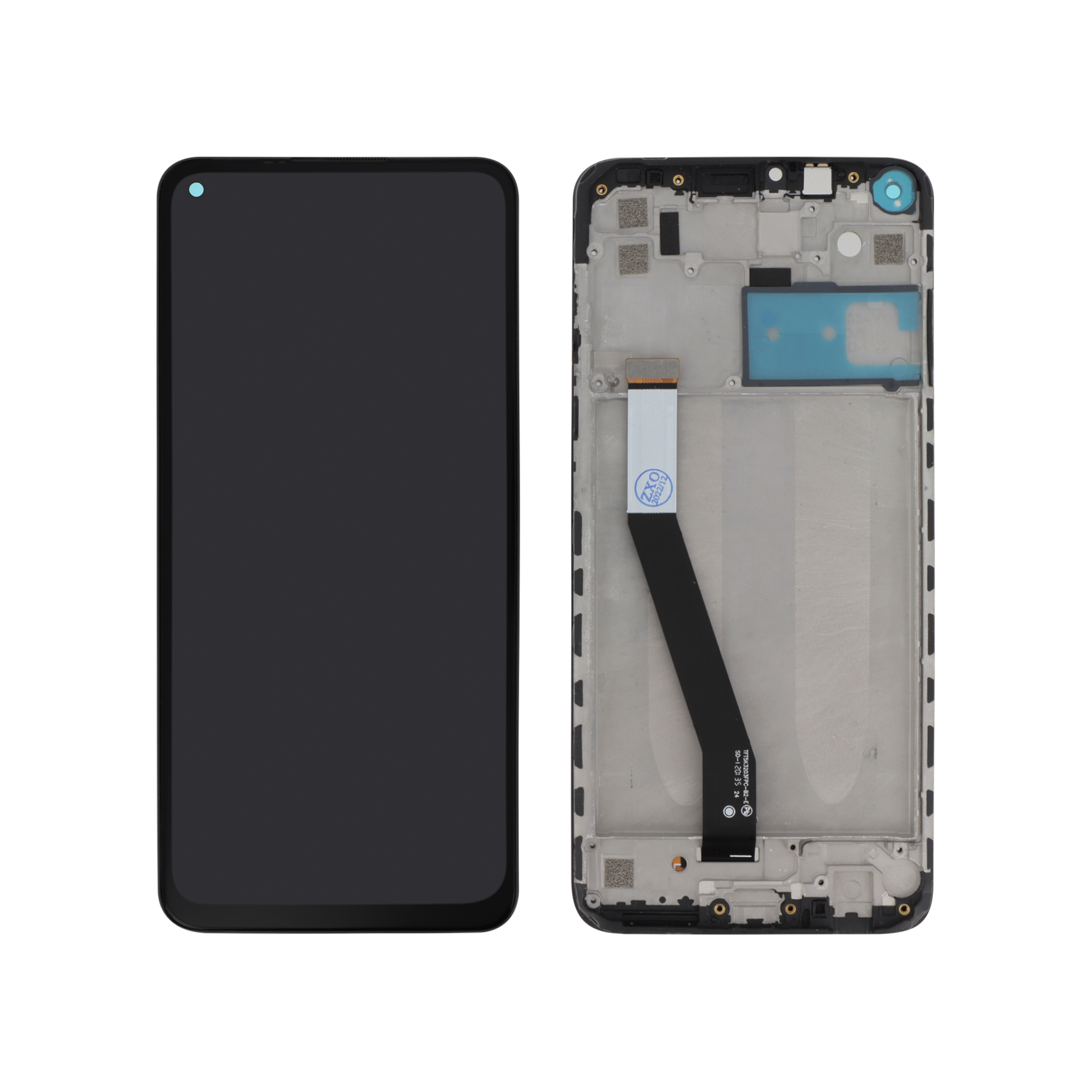 3701344063849-0000 Ecrã Display para Xiaomi Redmi Note 9 (Com Frame) - Image 1
