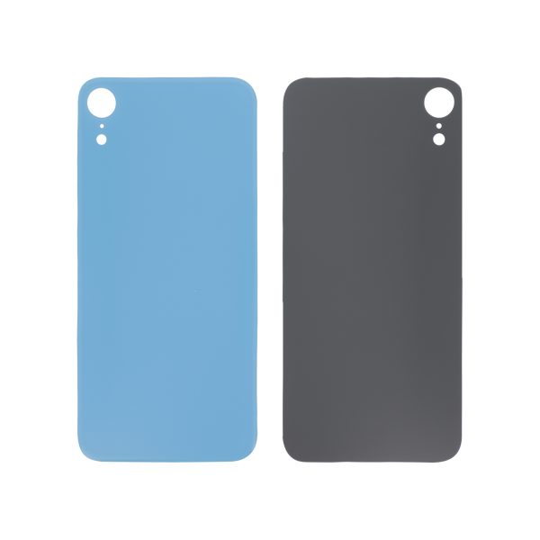 Tampa Traseira para iPhone XR Azul (Orifício Grande) Sem Logótipo