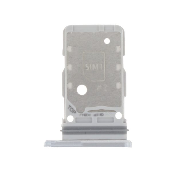 Gaveta do Cartão SIM Prateada para Samsung Galaxy S21+ 5G (G996B)