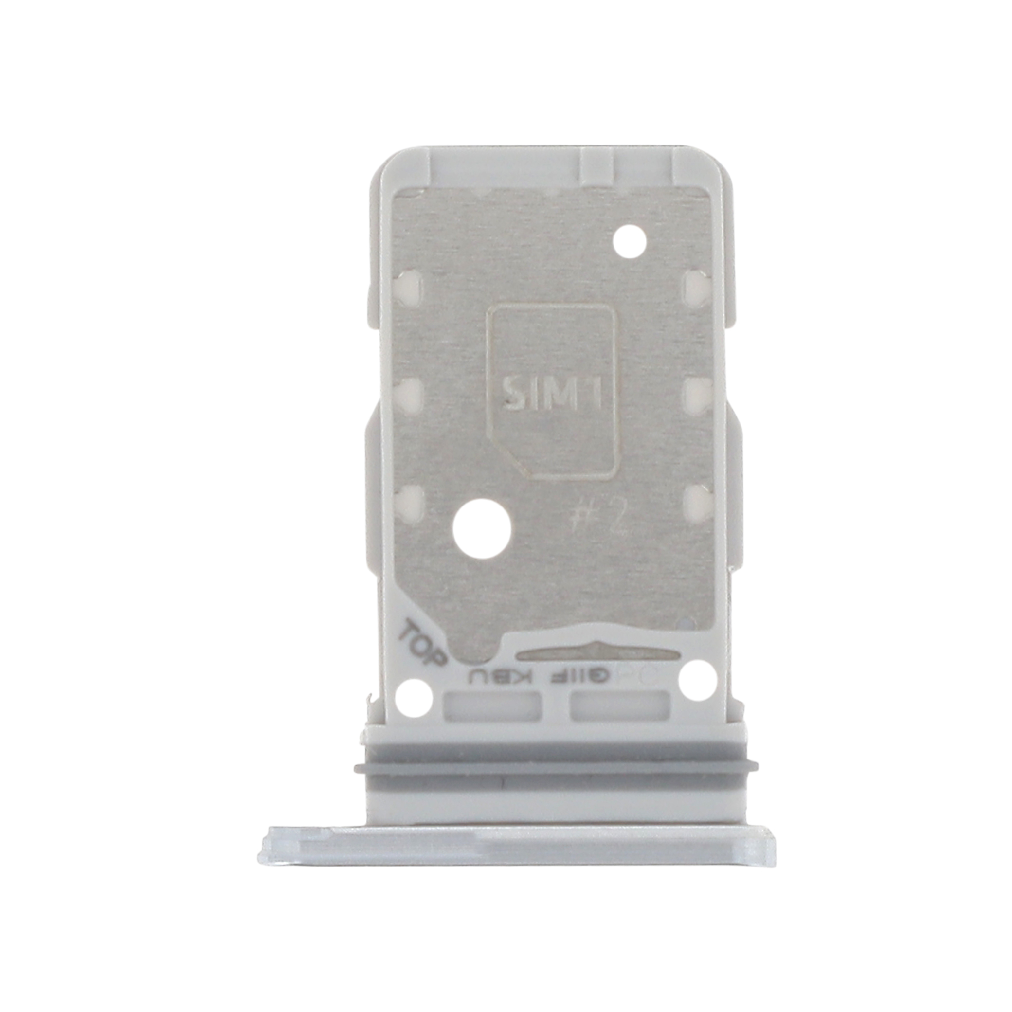 3701344065614-0000 Gaveta do Cartão SIM Prateada para Samsung Galaxy S21+ 5G (G996B) - Image 1