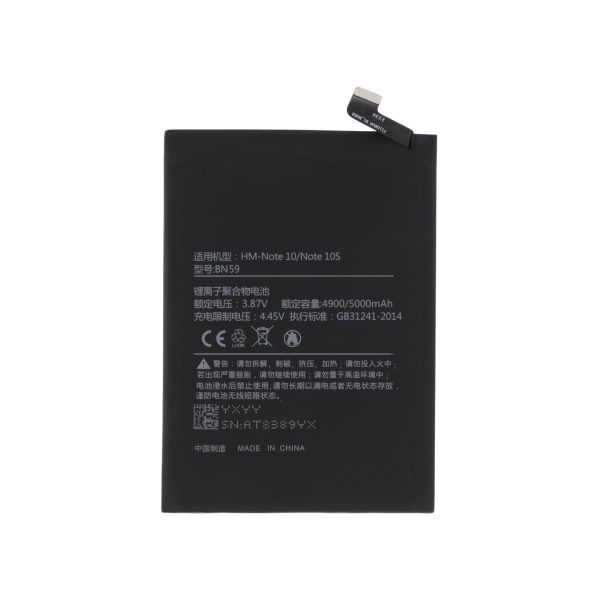 Bateria BN59 para Xiaomi Redmi Note 10 / Redmi Note 10S - Compatível