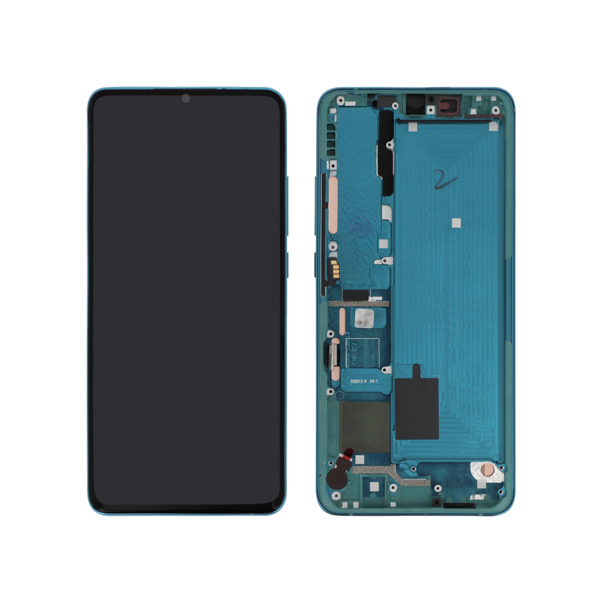 3701344072155-0000 Ecrã Display Verde para Xiaomi Mi Note 10 / Mi Note 10 Pro - Compatível - SKU MIN10P-ECV - Image 1