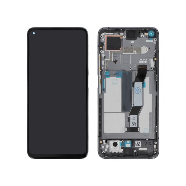 Ecrã Display completo Preto para Xiaomi Mi 10T 5G / 10T Pro 5G (Com Frame)