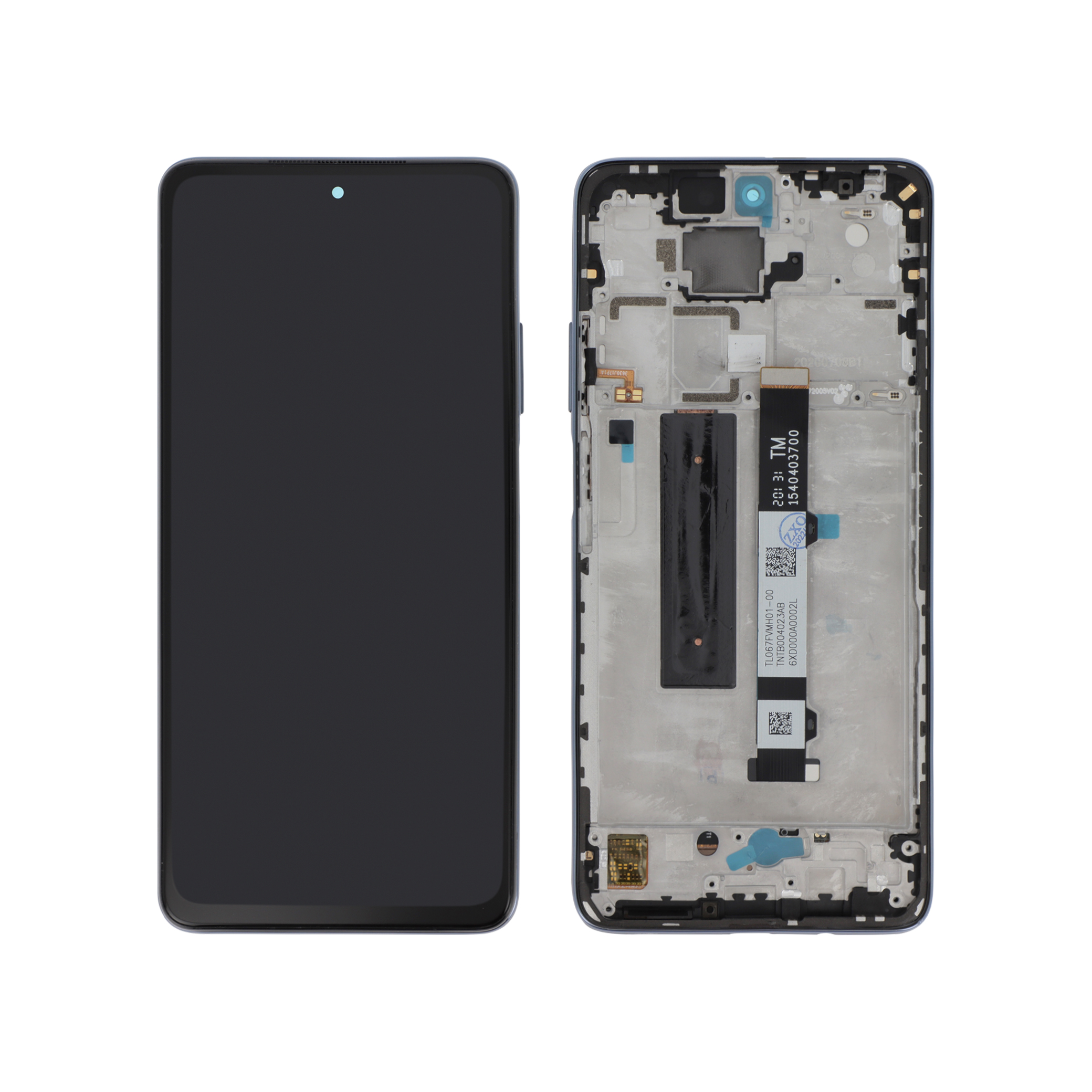 3701344072438-0000_1 Ecrã Display Completo Cinzento para Xiaomi Mi 10T Lite 5G (Com Frame) - Image 1