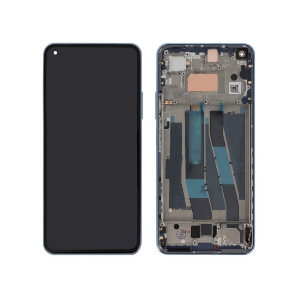 Ecrã Display Azul para Xiaomi Mi 11 Lite 4G/5G NE (Com Frame)