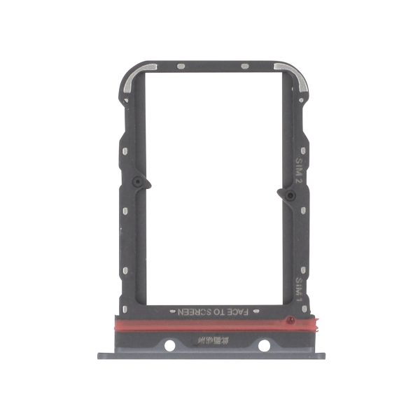 Gaveta do Cartão SIM Preta para Xiaomi Mi Note 10 / Mi Note 10 Pro - Compatível