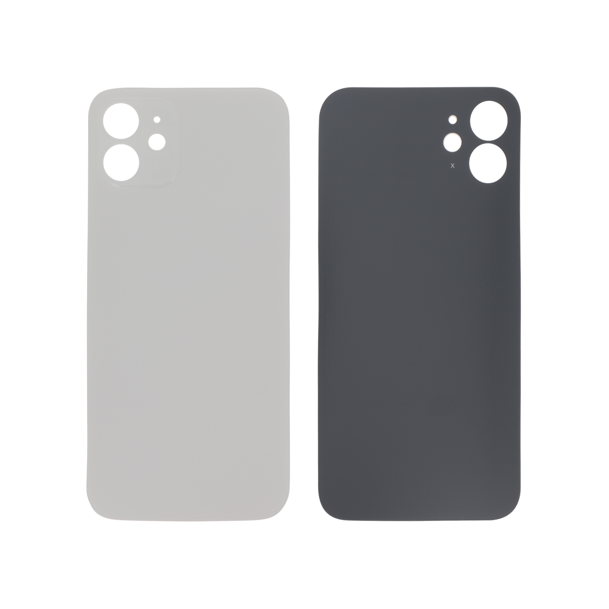 3701344083373-0000 Tampa Traseira para iPhone 12 — Prateada - Image 1