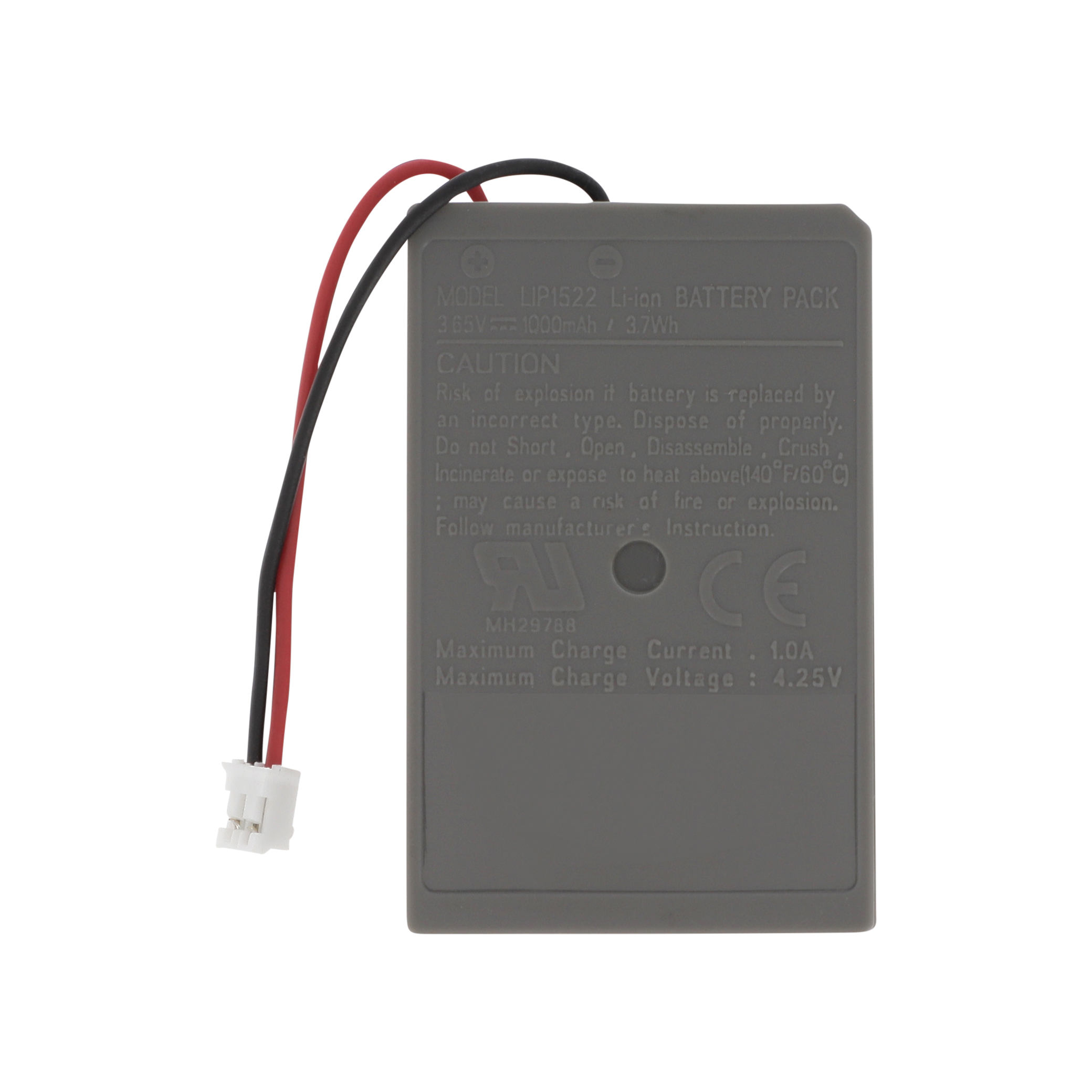 3701344086527-0000 Bateria para Comando PS4 DualShock 4 V1 1000mAh LIP1522-V1 – Conector Grande 4.5mm - Image 1
