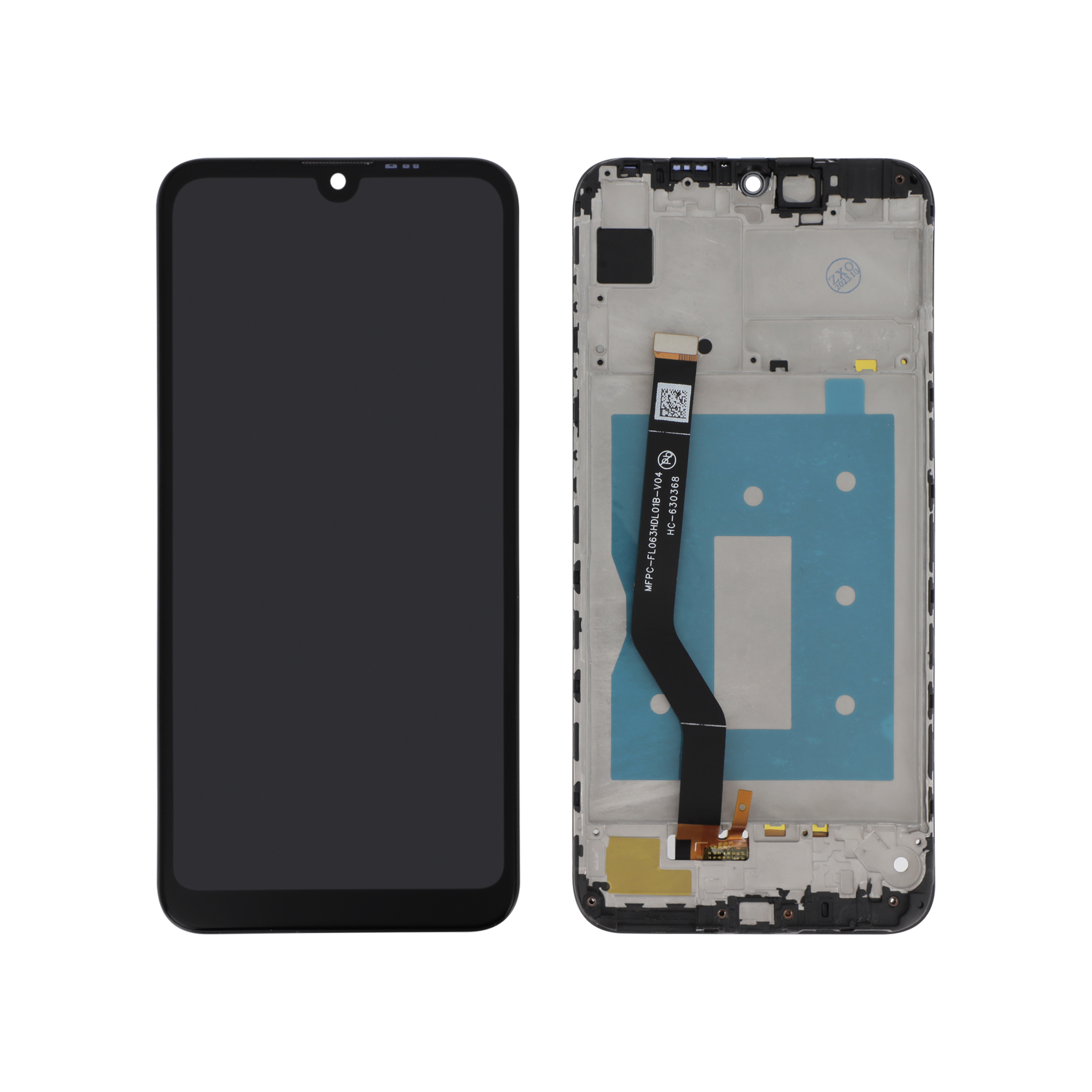 3701344086671-0000 Ecrã Display para Huawei Y7 Prime 2019 (Com Frame) - Image 1