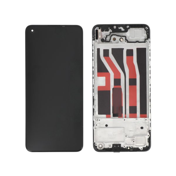 Ecrã Display completo Preto para Oppo A74 4G
