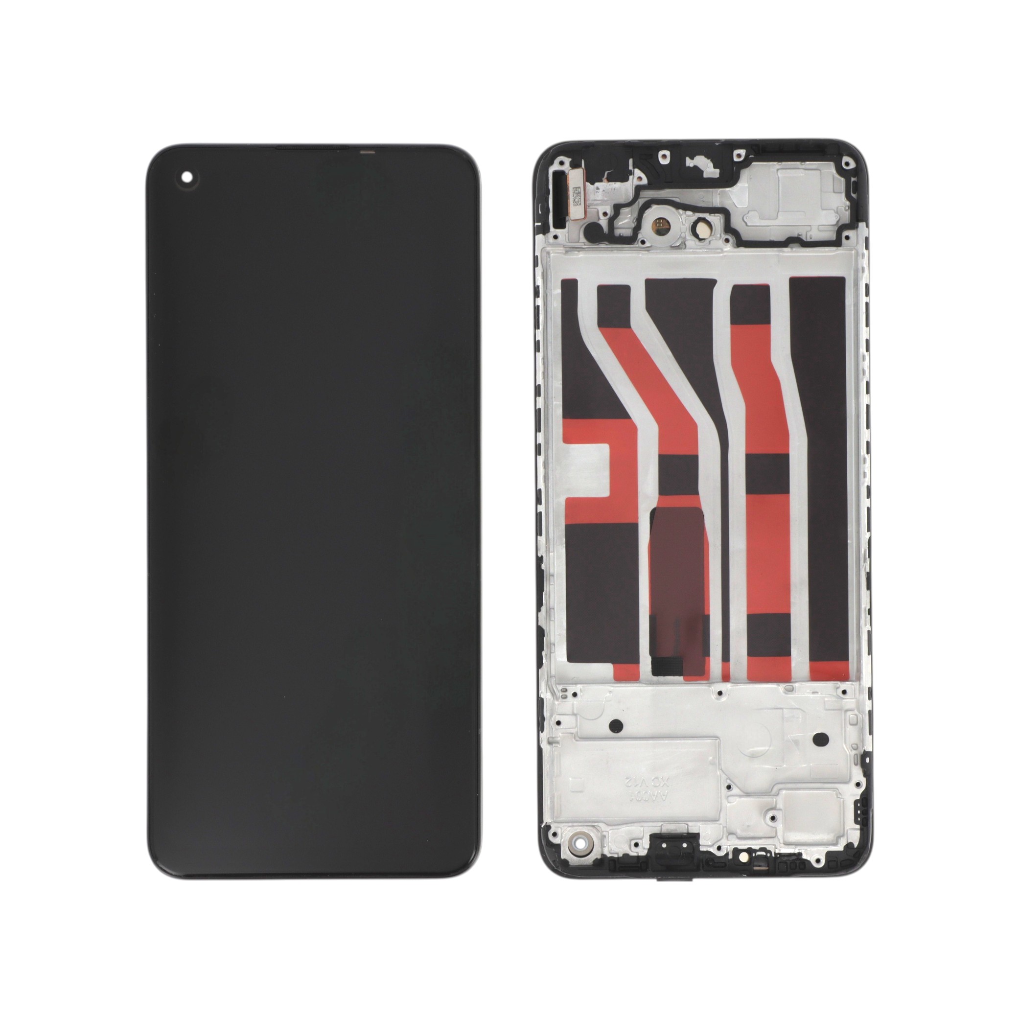 3701344086916-0000_1_ Ecrã Display completo Preto para Oppo A74 4G - Image 1