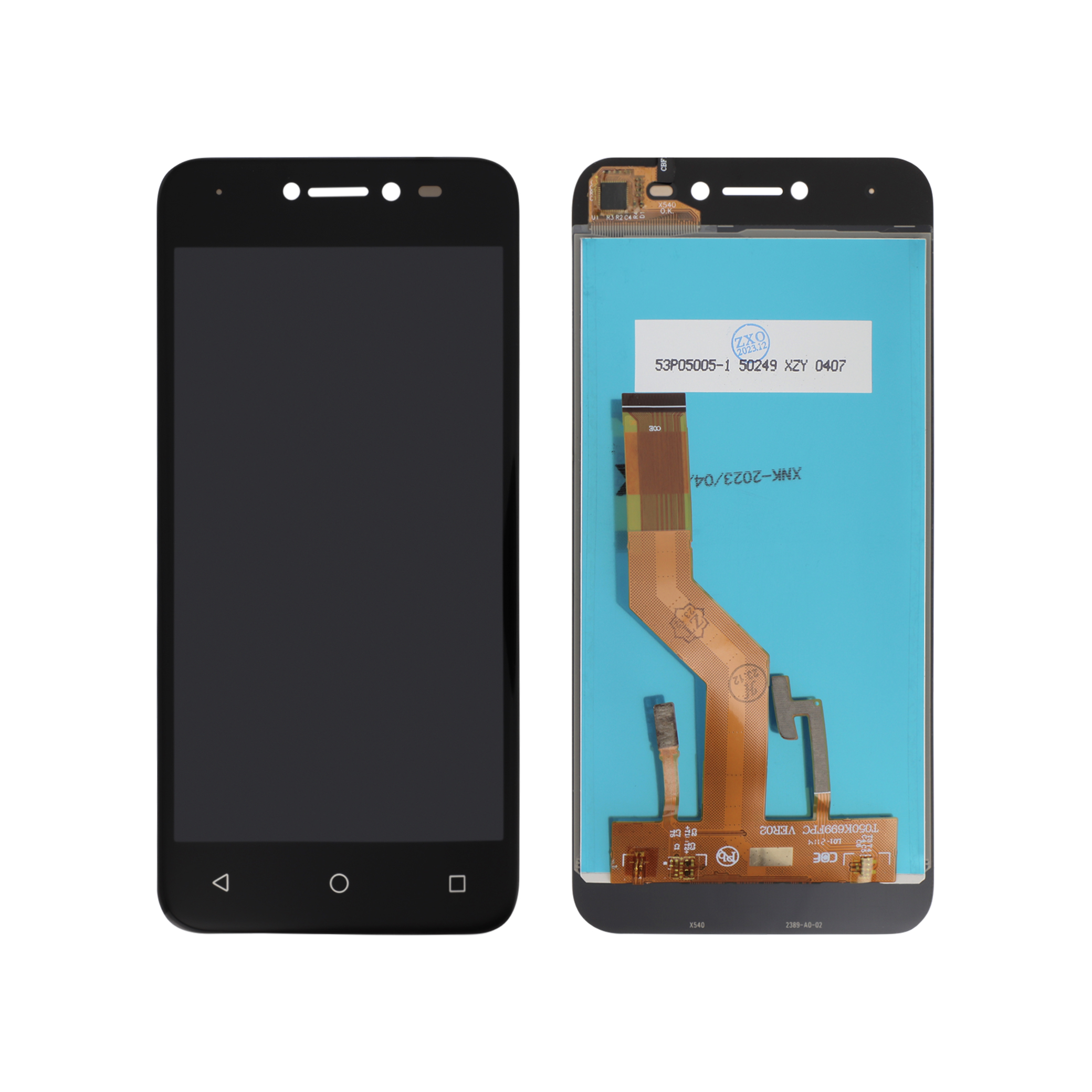 3701344087401-0000 Ecrã Display para Wiko Y50 - Preto - Image 1