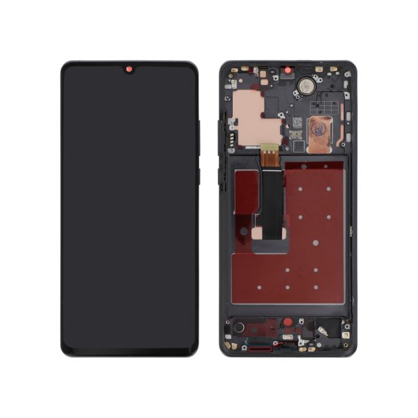 Ecrã Display completo para Huawei P30 Pro Preto (Com Frame) - OEM ReLife