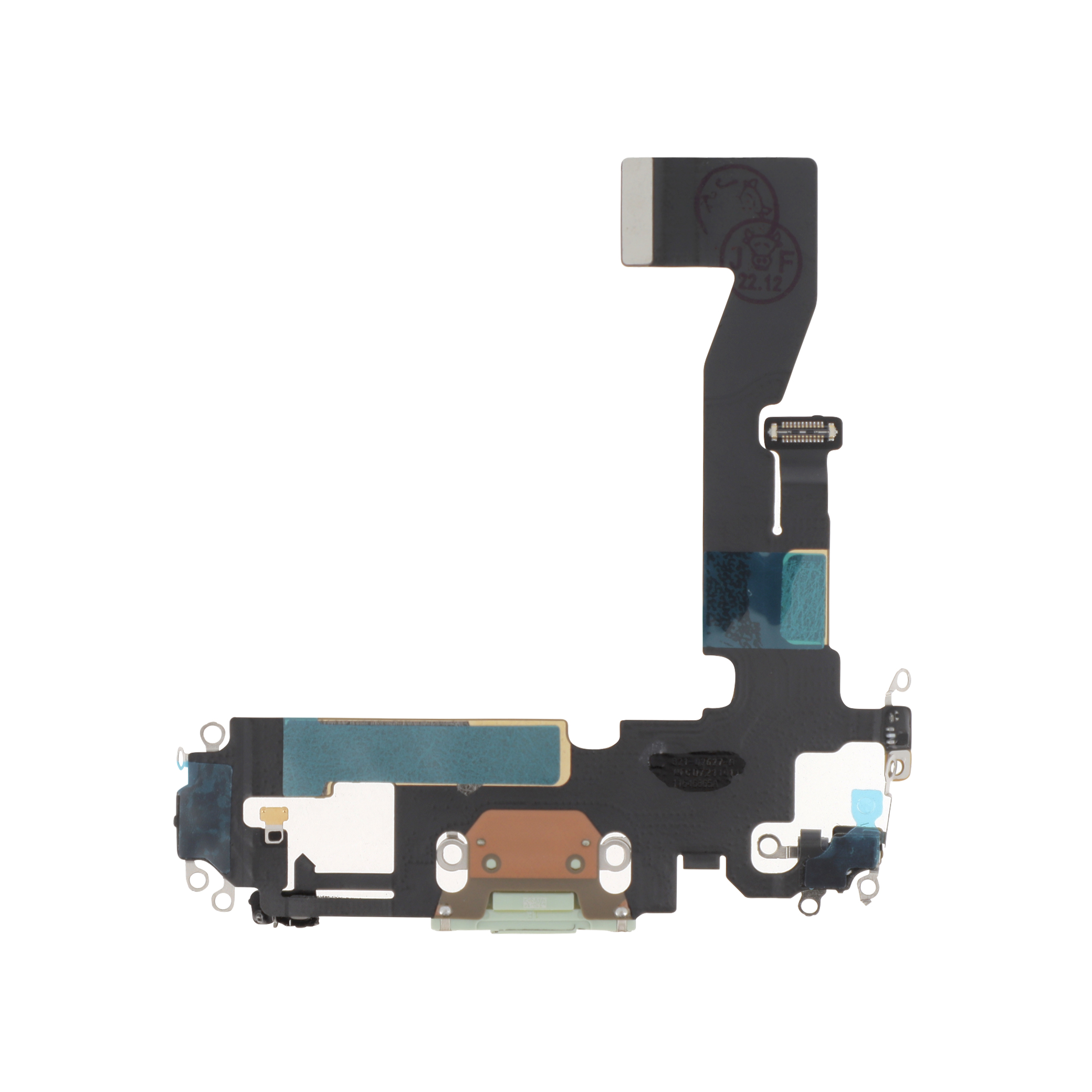3701344099817-0001 Flex do Conector de Carga Verde para iPhone 12 - OEM ReLife - Image 1
