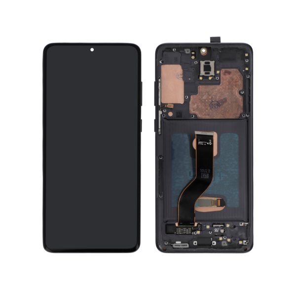 Ecrã Display completo para Samsung Galaxy S20+ (G985F/G986B) - Preto - OEM ReLife