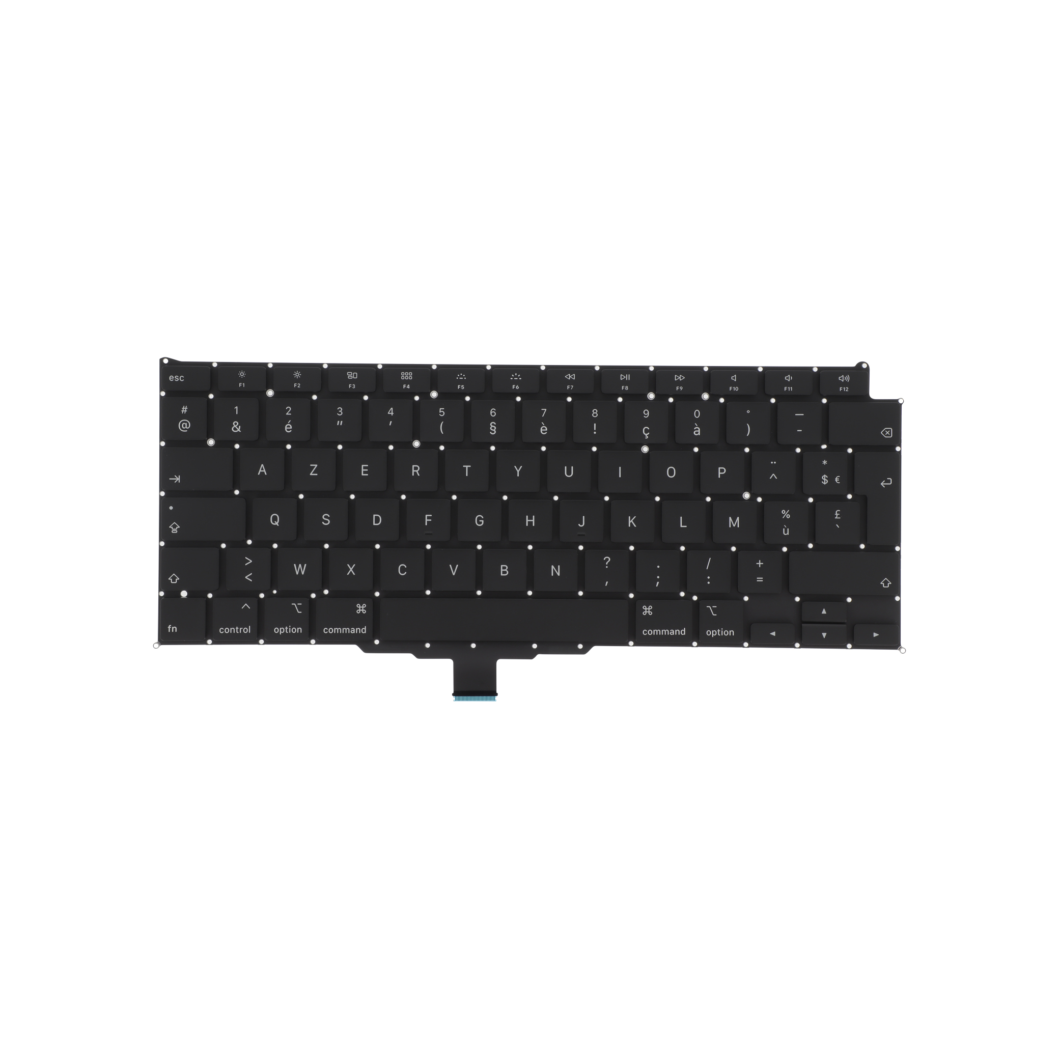 3701569301559-0000 Teclado AZERTY para MacBook Air 13'' Início 2020 (A2179) - Image 1