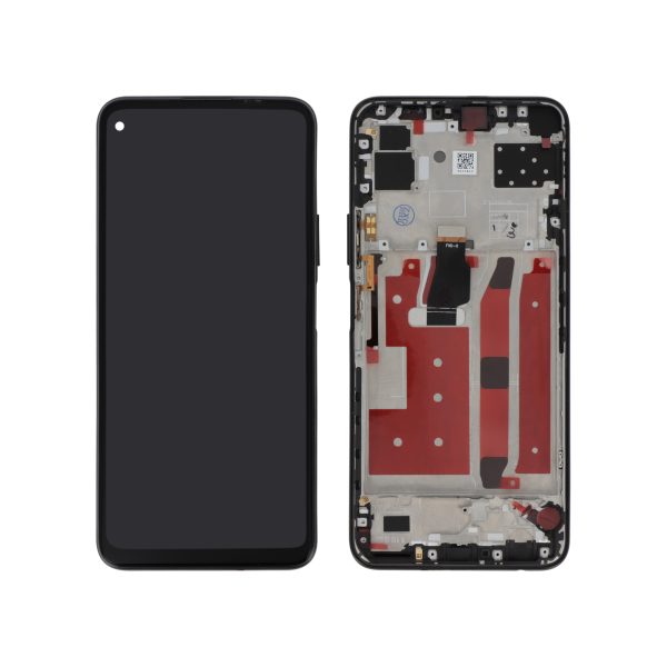 Ecrã Display Preto para Huawei P40 Lite 5G (Com Frame)