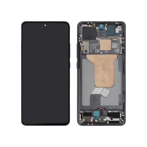 Ecrã Display completo Preto para Xiaomi 12 / 12X (Com Frame) - OEM ReLife