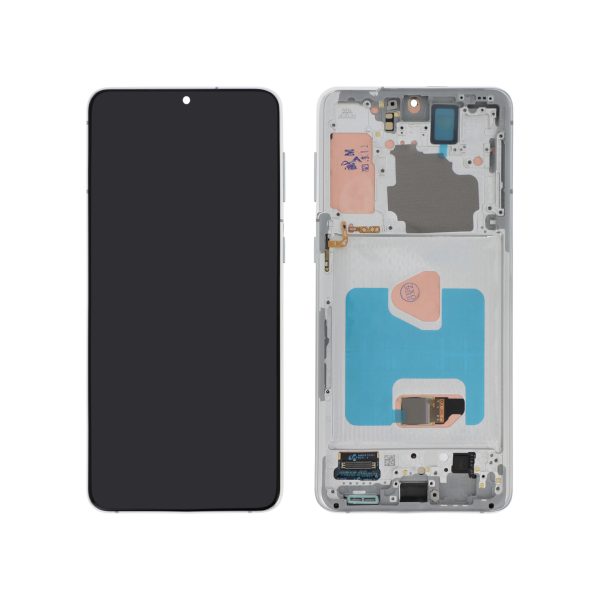 Ecrã Display Prateado para Galaxy S21+ 5G (G996B) - OEM ReLife