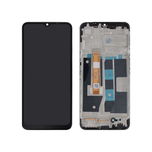 Ecrã Display Preto para Oppo A54S (Com Frame)