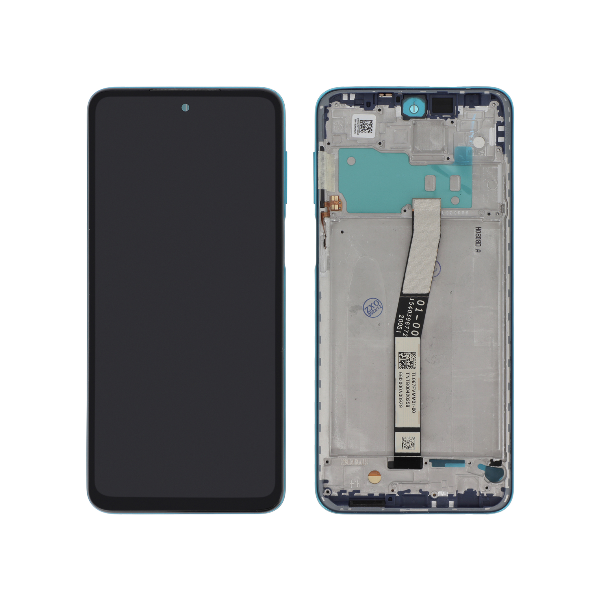 3701569309821-0000 Ecrã Display para Xiaomi Redmi Note 9S Azul - OEM ReLife - Image 1