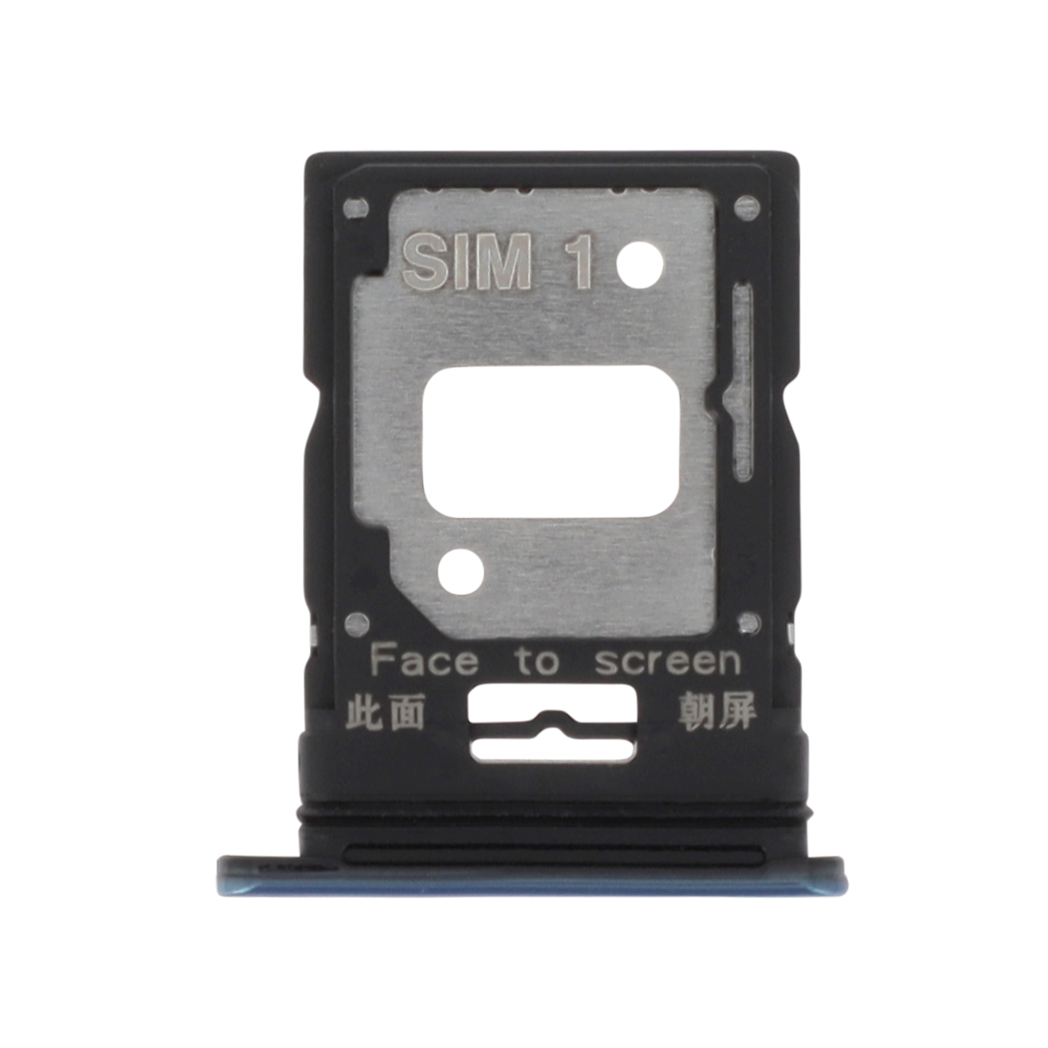 3701569312319-0000 Gaveta do Cartão SIM para Xiaomi 11 Lite 5G NE - Azul - Image 1