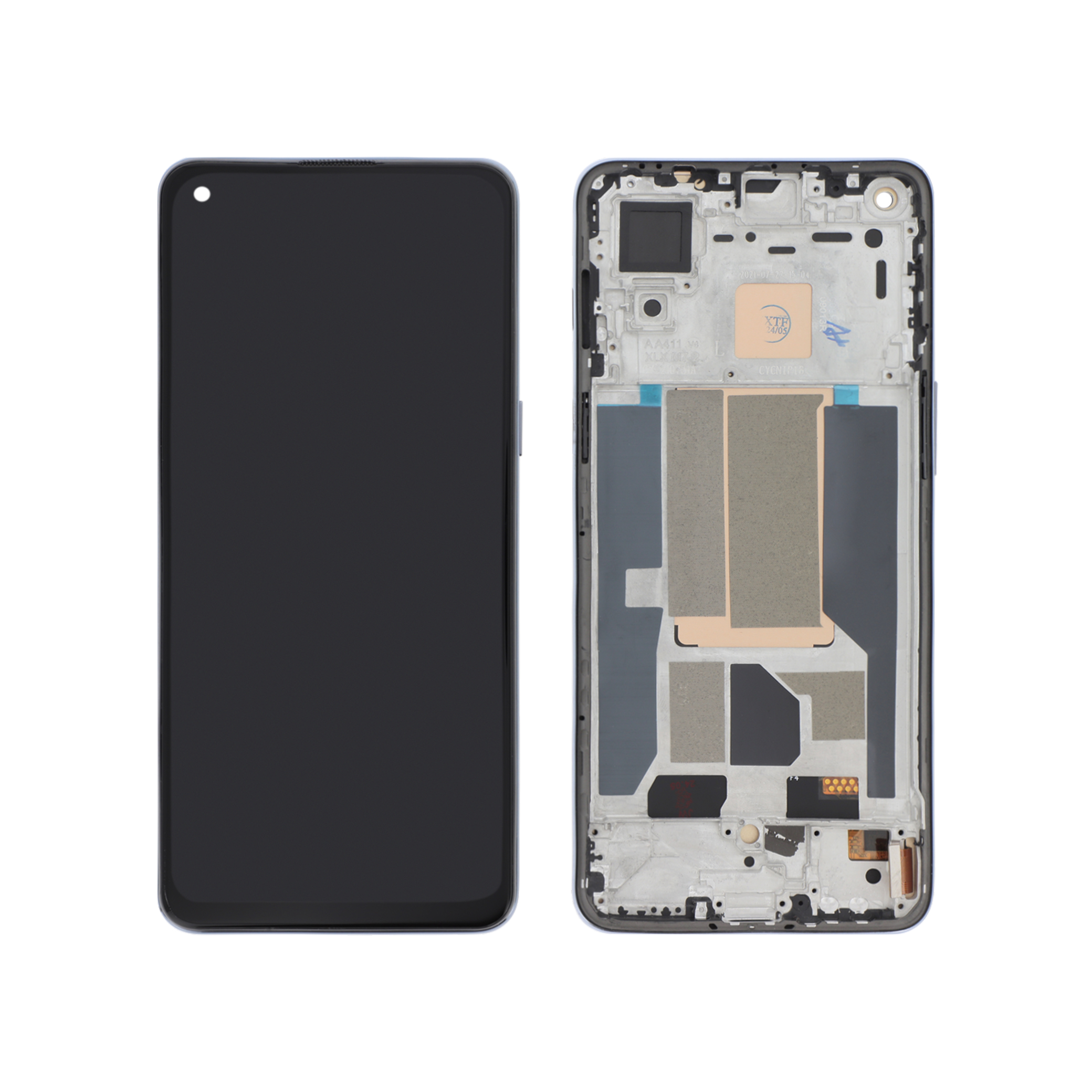 3701569315129-0000_1 Ecrã Display TFT para OnePlus Nord 2 5G (Com Frame) - Image 1