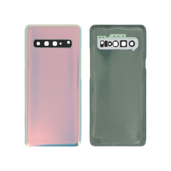 Tampa Traseira para Samsung Galaxy S10 5G Prateada
