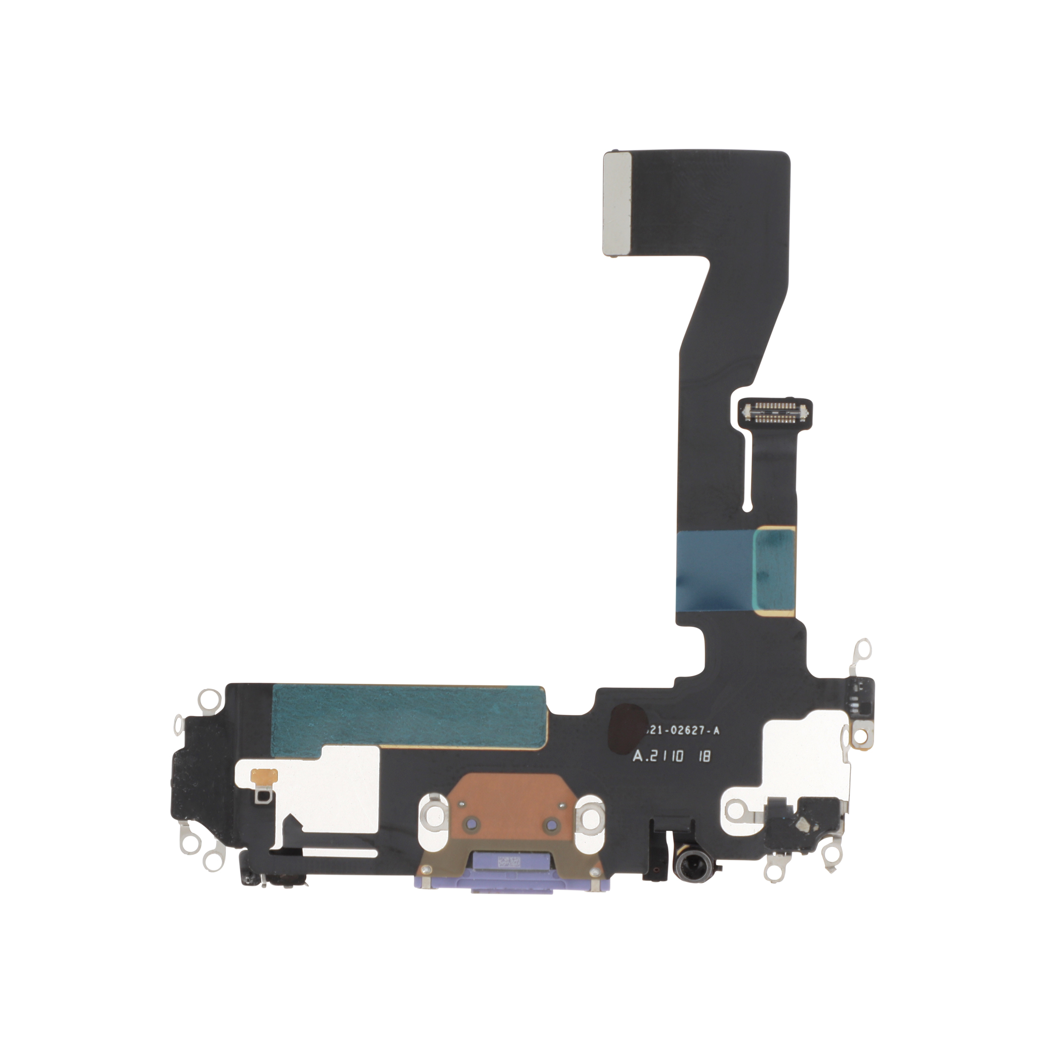 3701569315884-0001 Flex do Conector de Carga Roxo para iPhone 12 - OEM ReLife - Image 1