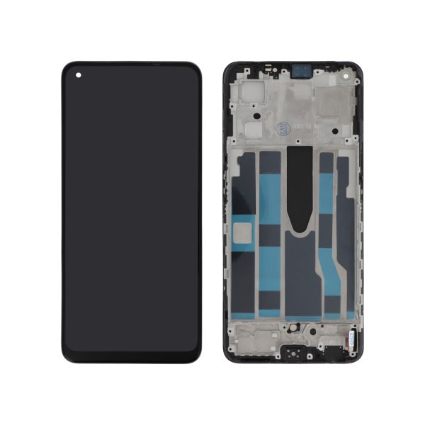 Ecrã Display para OnePlus Nord CE 2 5G Preto (Com Frame) - OEM ReLife