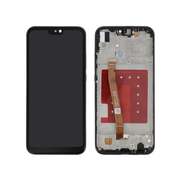 Ecrã Display para Huawei P20 Lite Preto (Com Frame) - OEM ReLife