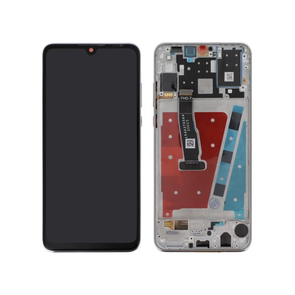 Ecrã Display Branco para Huawei P30 Lite (Com Frame) - OEM ReLife