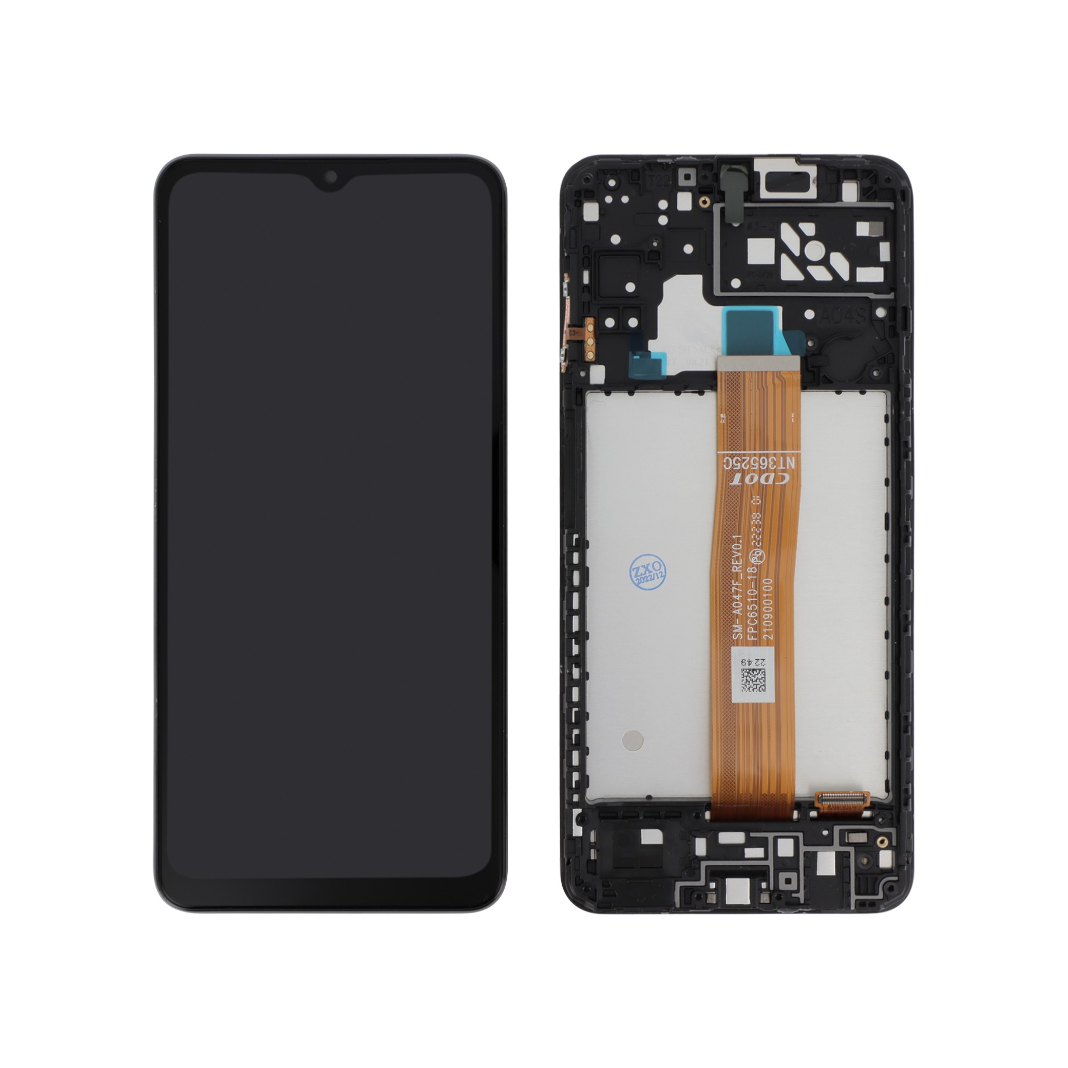 3701569318458-0000 Ecrã Display para Samsung Galaxy A04s (A047F) com Frame - Image 1
