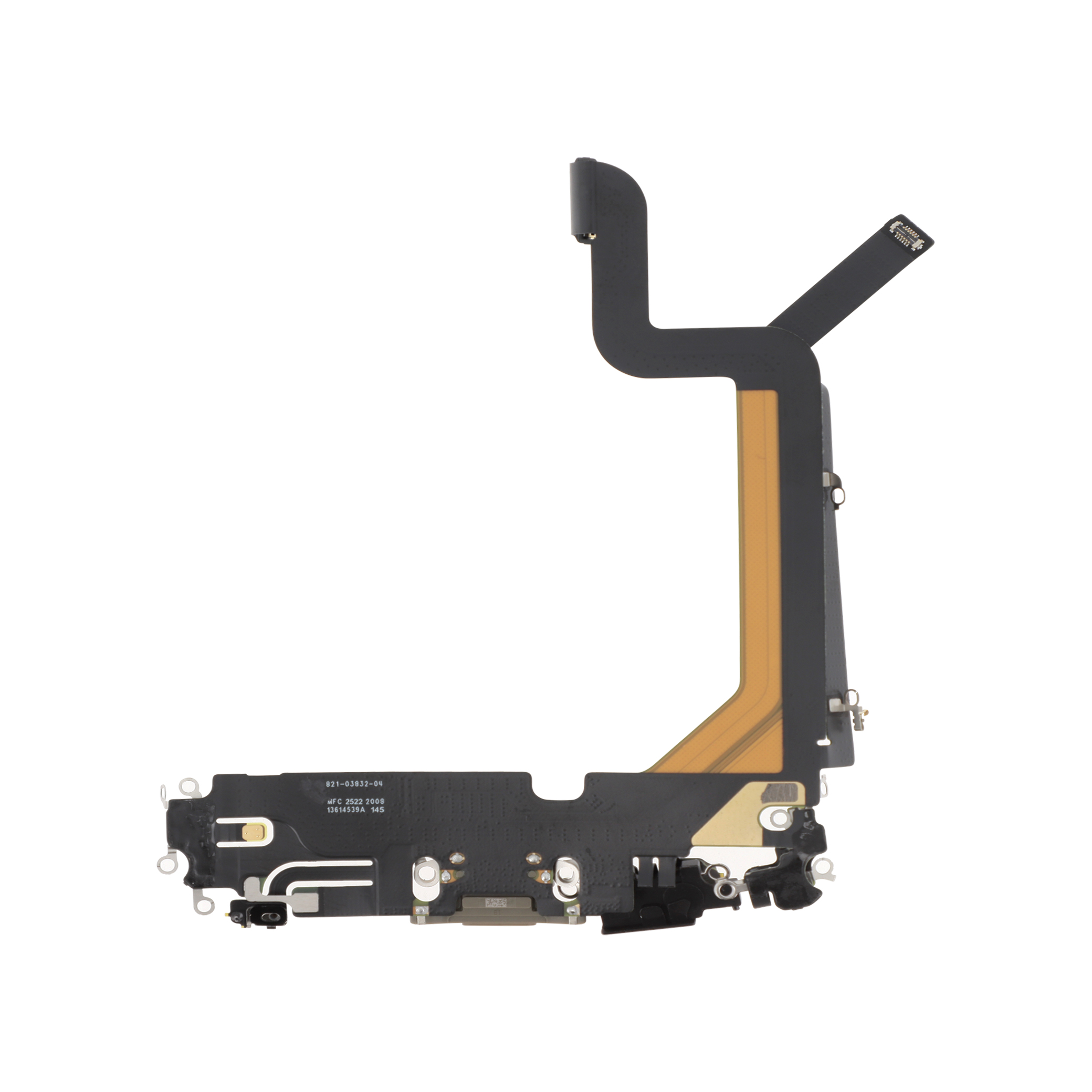 3701569327795-0001 Flex do Conector de Carga para iPhone 14 Pro Max Dourado - OEM ReLife - Image 1