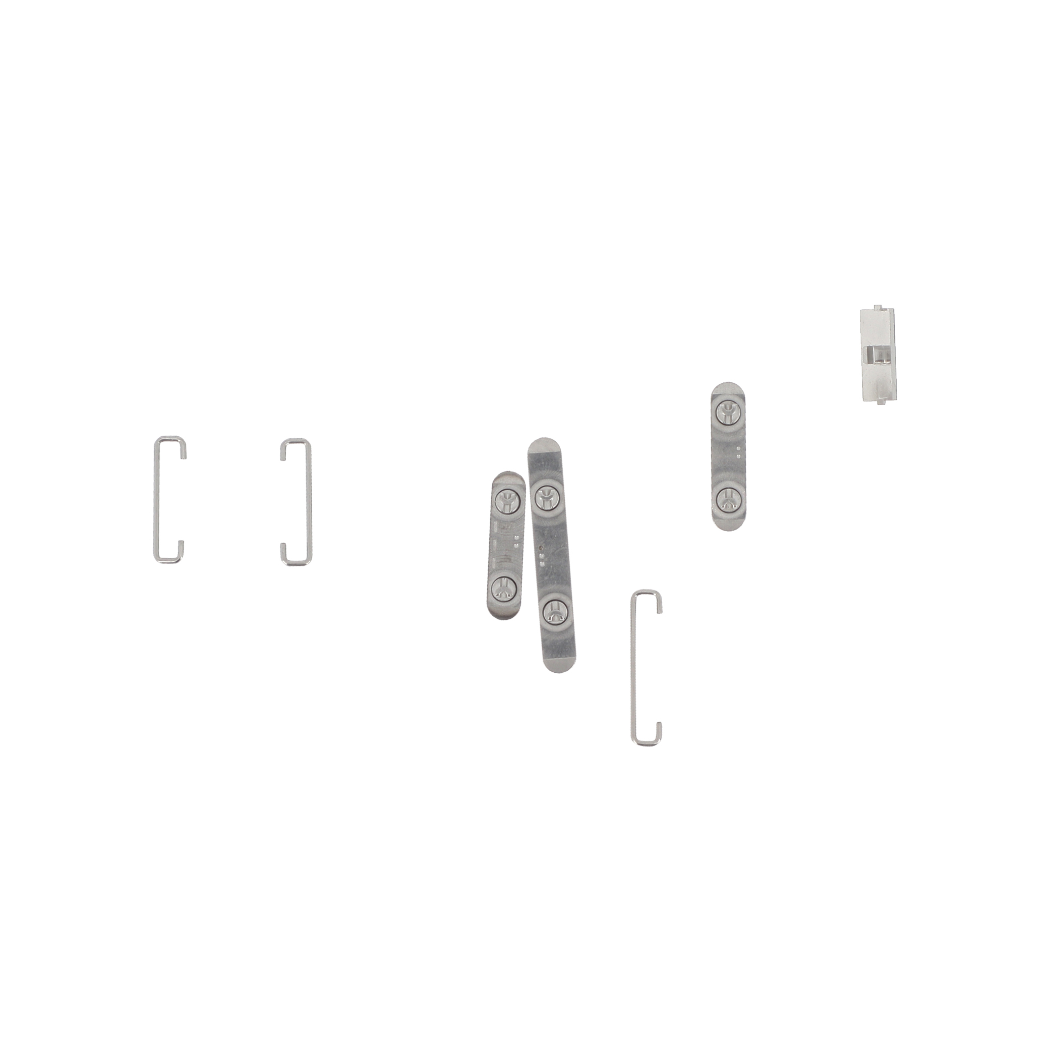 3701569327917-0000 Botões Power/Volume/Switch Prateado para iPhone 14 Pro / 14 Pro Max - Image 1
