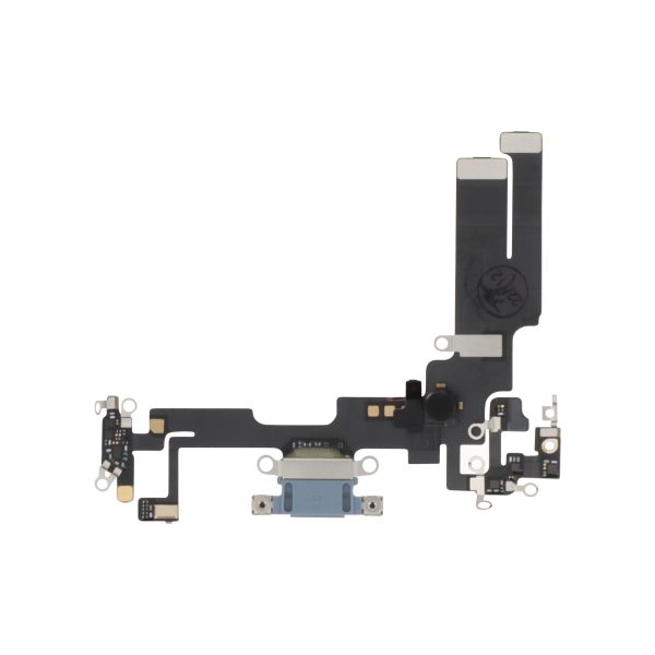 Flex do Conector de Carga Azul para iPhone 14 - OEM ReLife