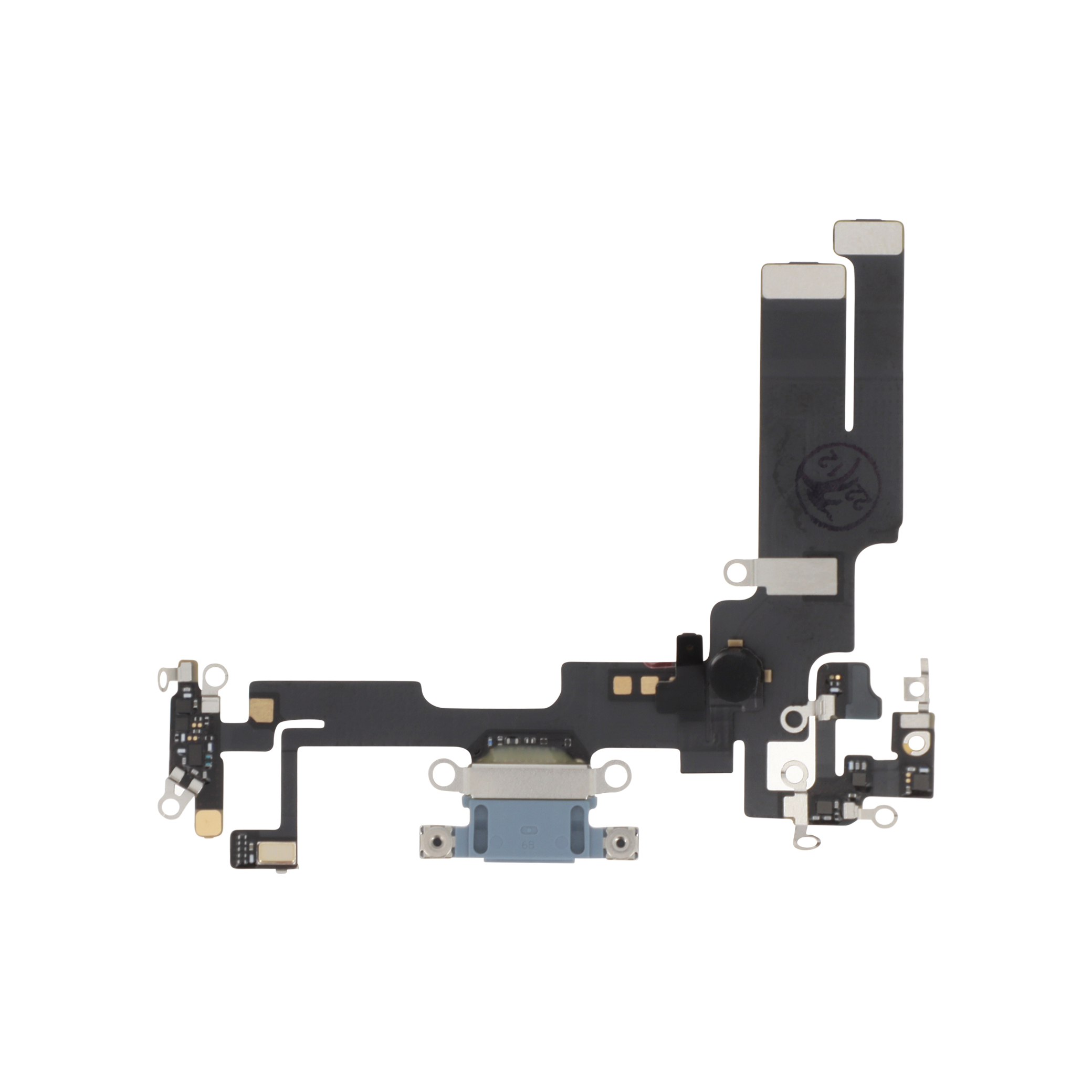 3701569328655-0000 Flex do Conector de Carga Azul para iPhone 14 - OEM ReLife - Image 1