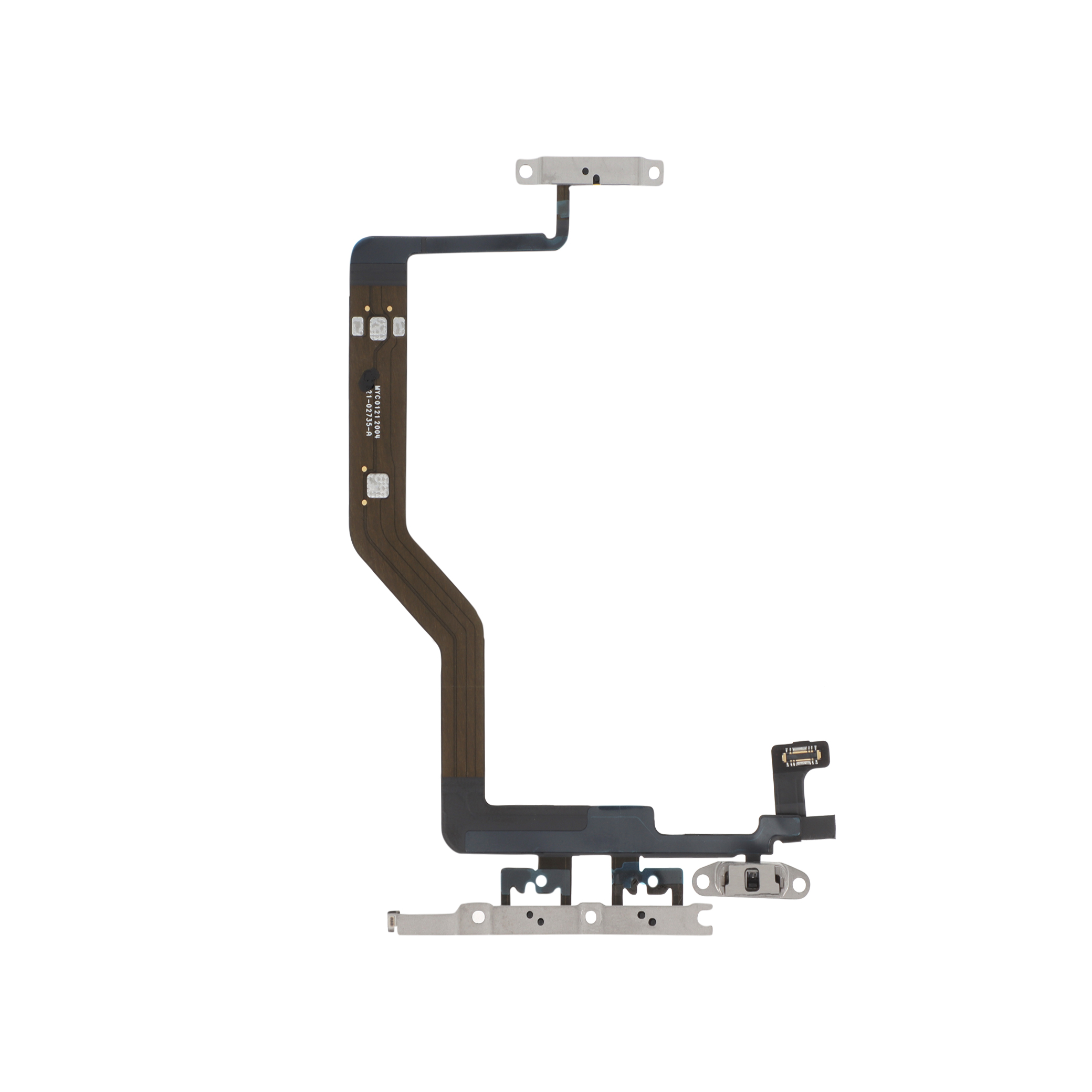 3701569344082-0000 Cabo Flex do Botão Power para iPhone 12 Pro Max - Image 1