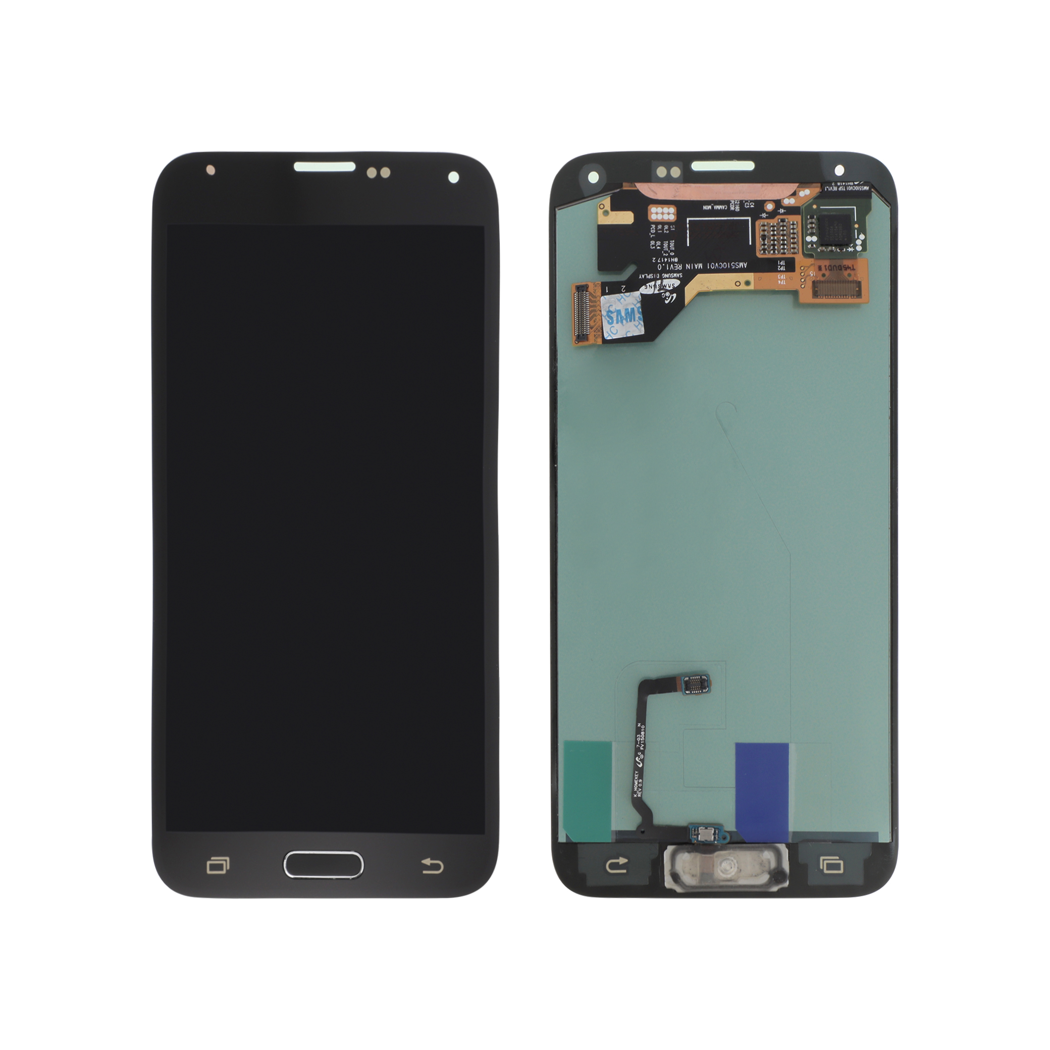 3701569344259-0000 Ecrã Display Preto para Galaxy S5 (G900F) - OEM ReLife - Image 1